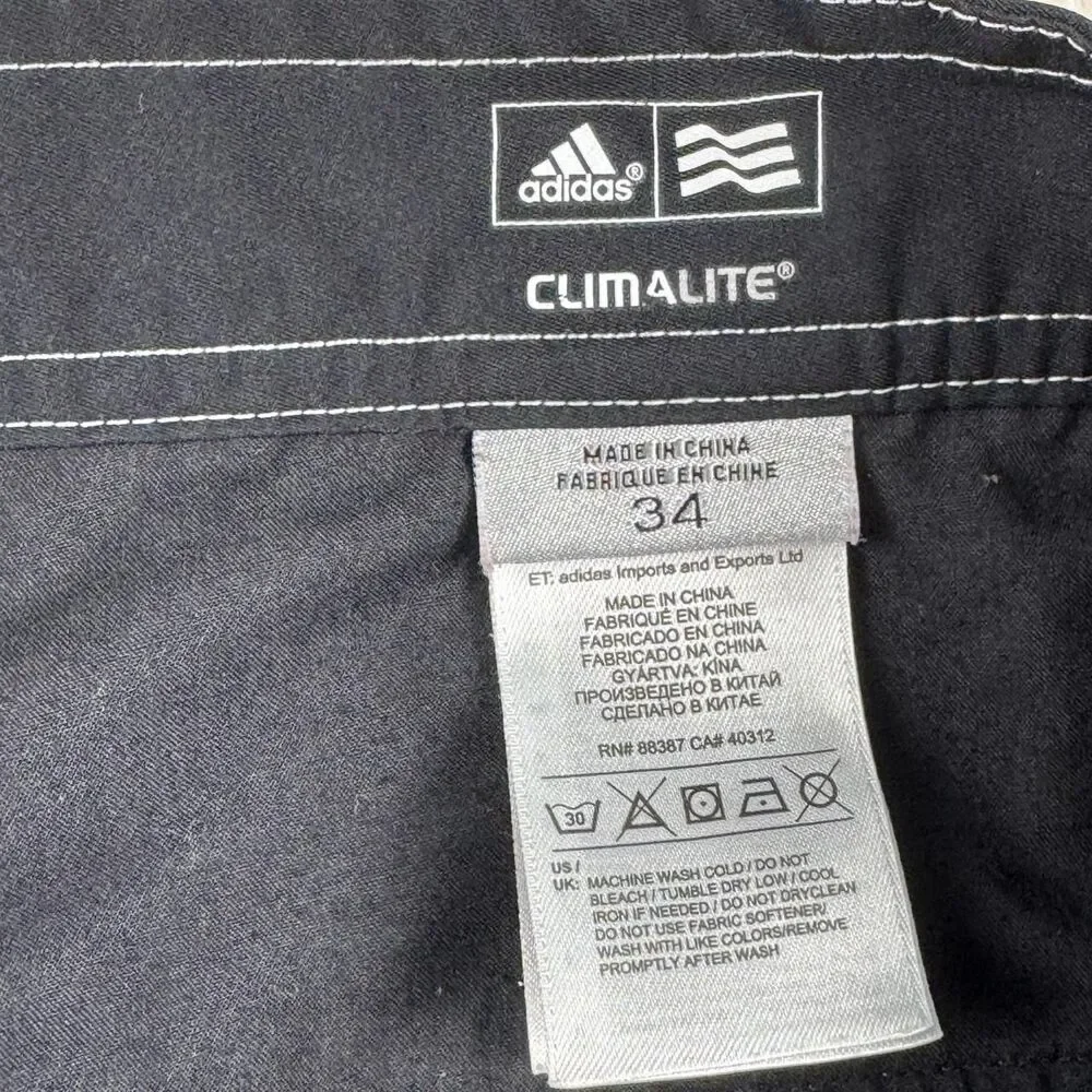 Adidas Men's Black Swim-briefs-shorts